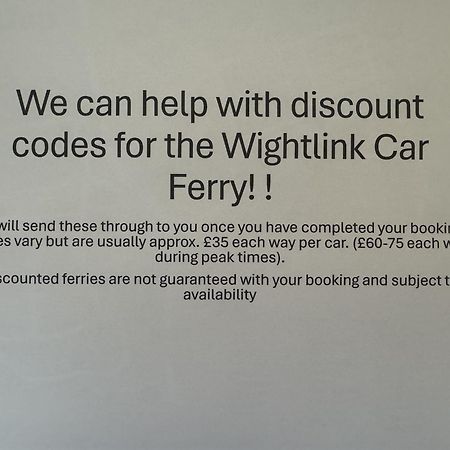 Whitecliff Bay Holiday Park - Most Popular Location Near Pools, Clubs And Beach Bembridge Εξωτερικό φωτογραφία